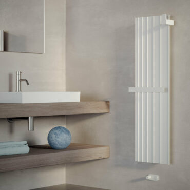 termoarredo alluminio bianco colorato traccia caleido
