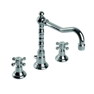 batteria lavabo 3 fori 523080 adams palazzani