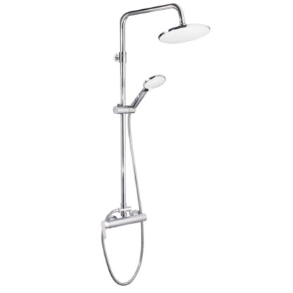 miscelatore con colonna doccia integrata 912222 palazzani