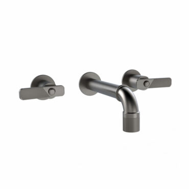 miscelatore lavabo 3 fori a parete industrial gas palazzani