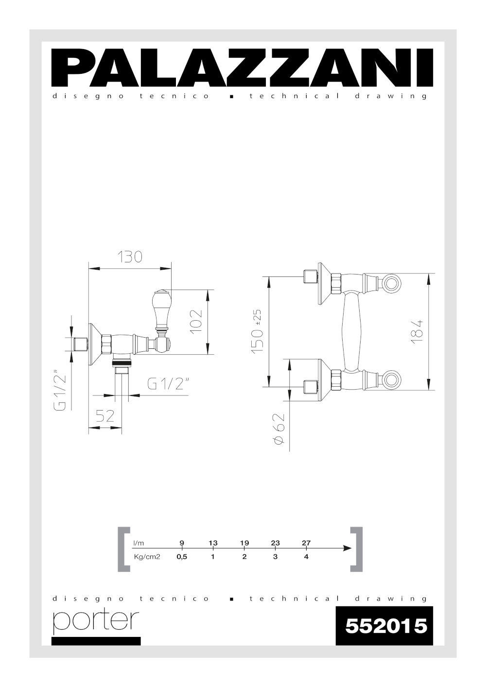 shower group data sheet 552015 porter palazzani