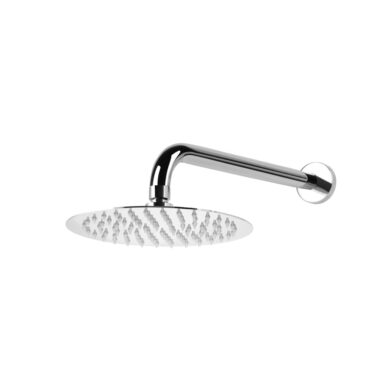 soffione doccia in inox con braccio orizzontale 9926c6 palazzani