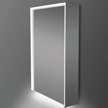 specchio da bagno contenitore luce led tristar vanità&casa