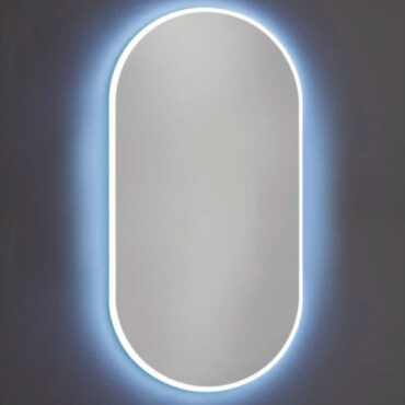 specchio da bagno illuminazione led touch starlight oval vanità & casa
