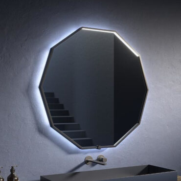 specchio da bagno led anti appannamento dettaglio deca vanità & casa