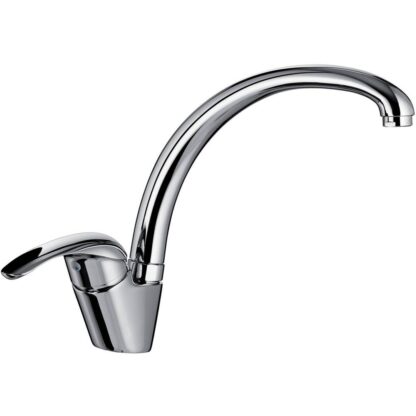 CAPRI MIX LAVELLO LATERALE BOCCA GIREVOLE-CROMO