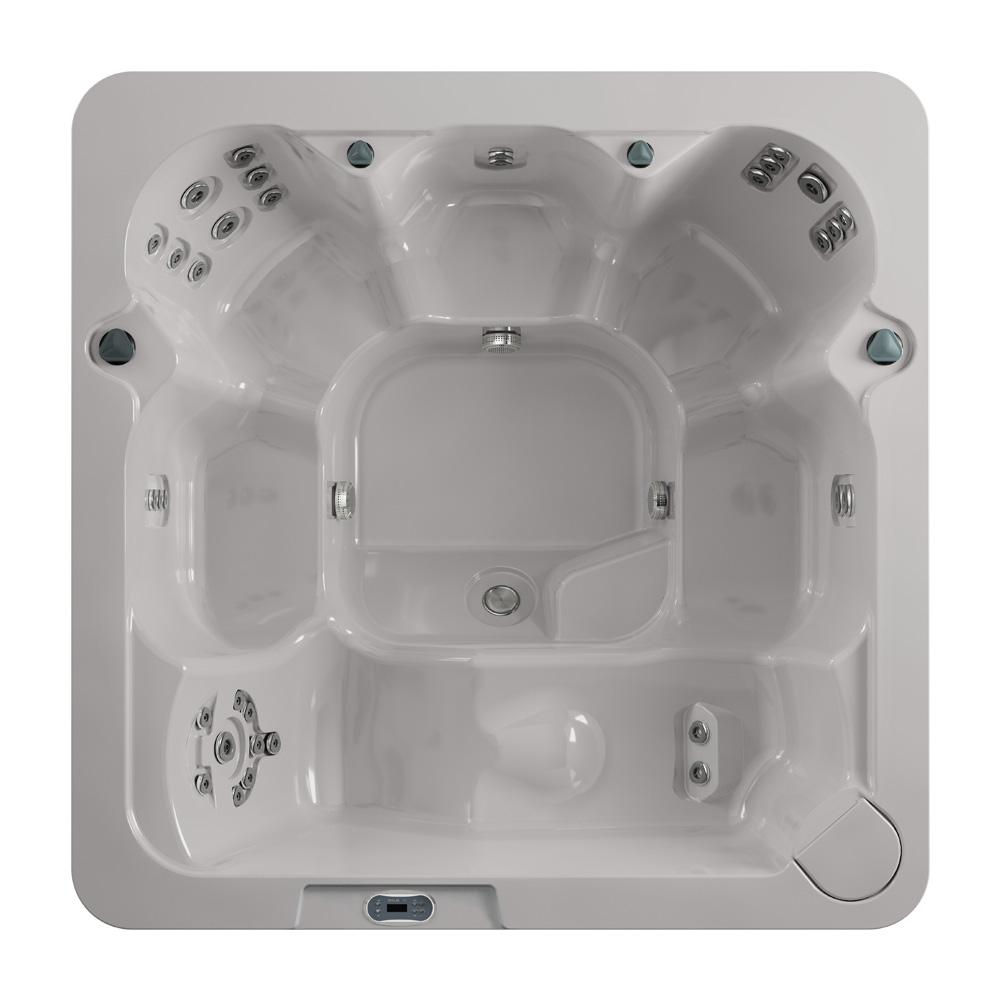 whirlpool hot tub cover recessed detail freestanding my spa 212 glass