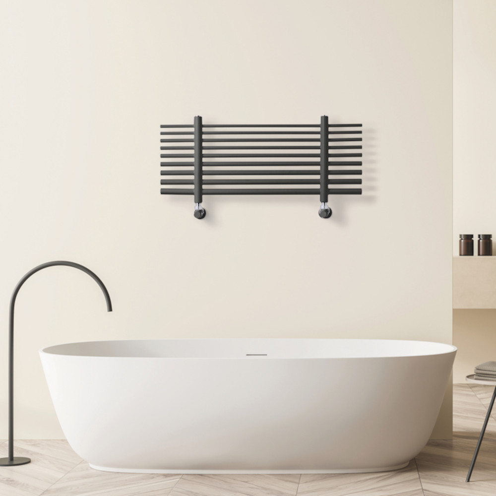 scaldasalviette idraulico design moderno bianco colorato acciaio selene scirocco