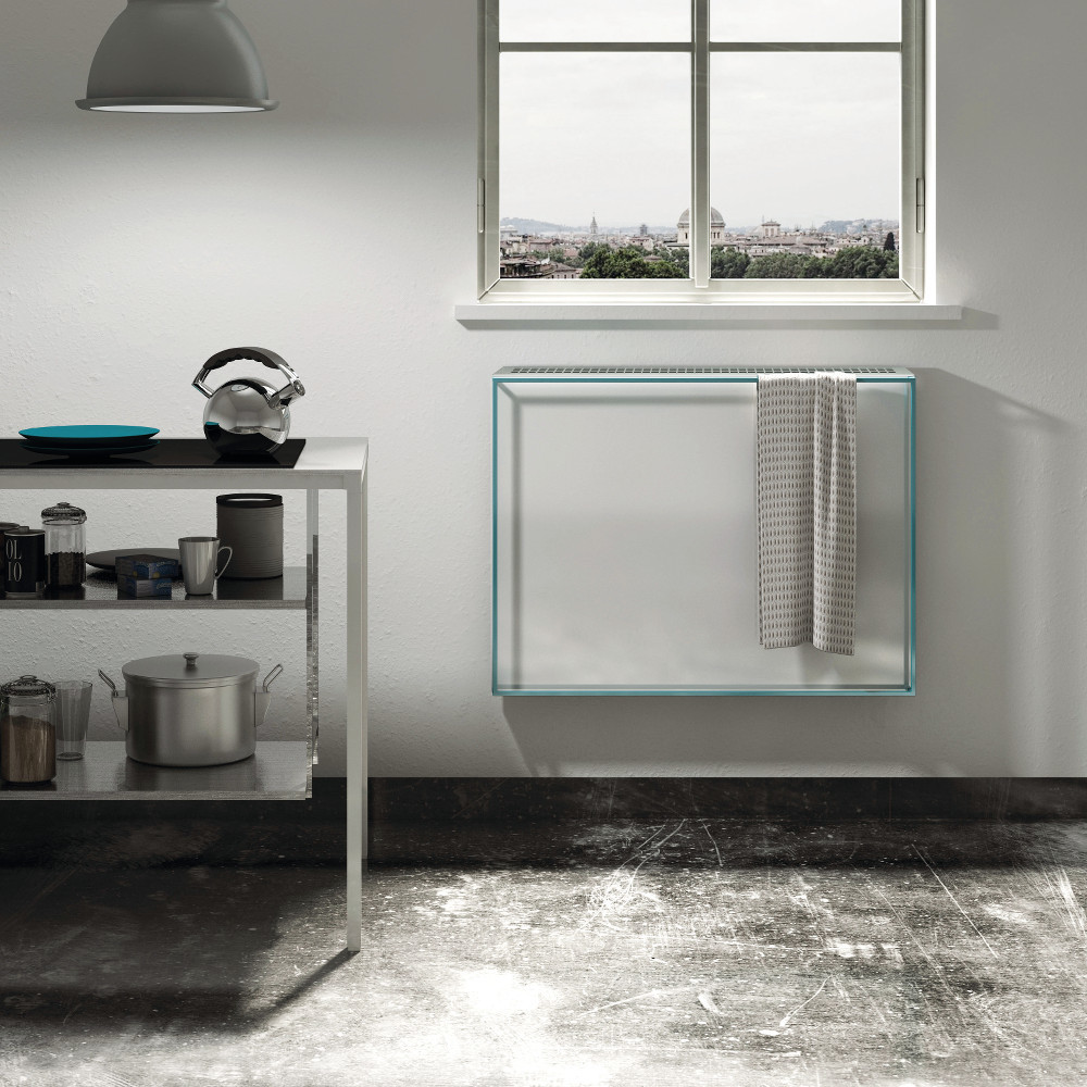 scaldasalviette termoarredo bagno living acciaio idraulico bianco light scirocco