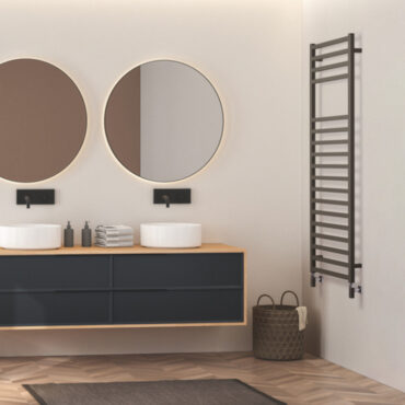 scaldsalviette idraulico design moderno bianco colorato acciaio quadro scirocco
