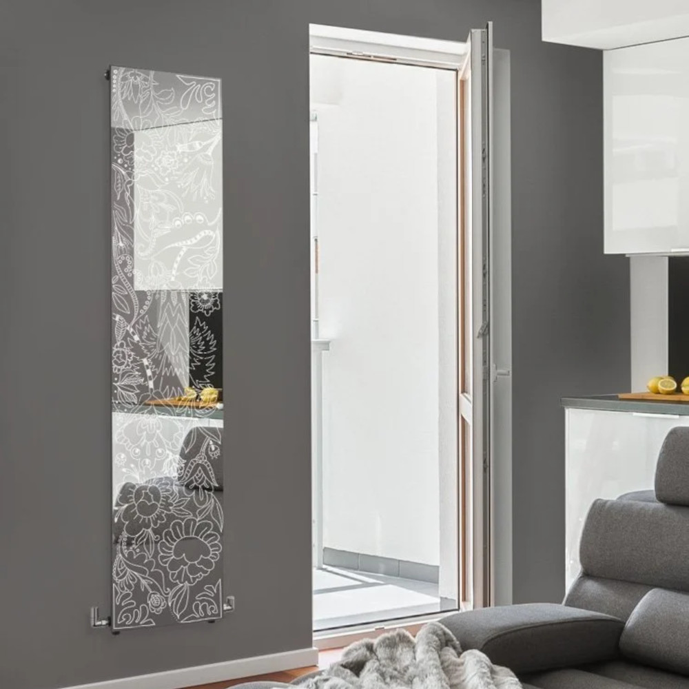 deltacalor living plate lux hydraulic design radiateur