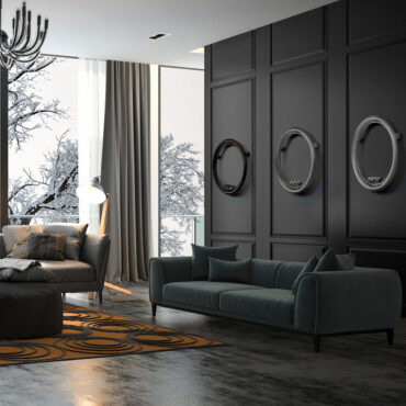 termoarredo idraulico design modern acciaio living donut scirocco