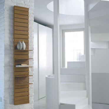 termoarredo idraulico living moderno acciaio mensole utility scirocco
