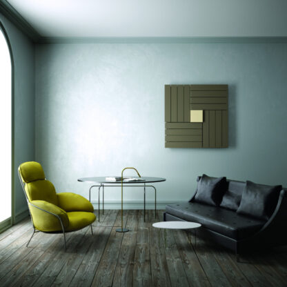 termoarredo idraulico moderno living acciaio verniciato square scirocco