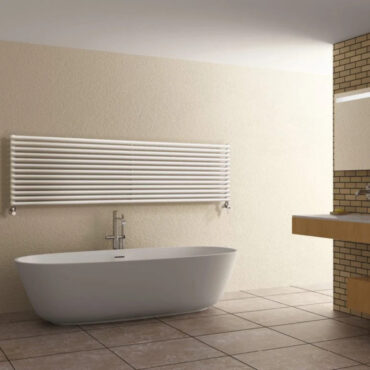 termoarredo idraulico tubolare design bianco singolo doppio hegoline 23 orizzontale deltacalor