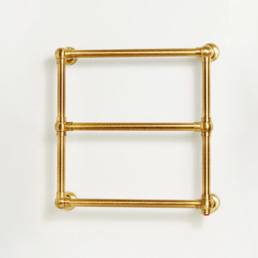 scaldasalviette elettrico design moderno tubolare oro olga scirocco