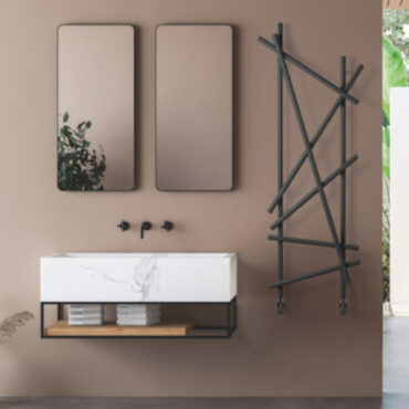 scaldasalviette idraulico design tubolare moderno colorato random scirocco