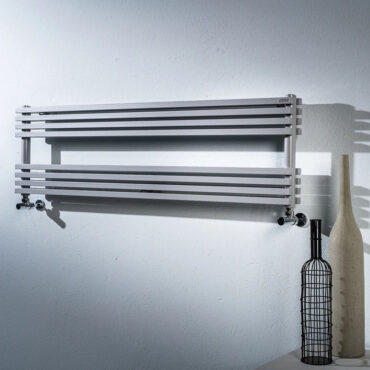 scaldasalviette idraulico bagno bianco time doppio graziano