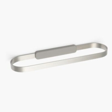 geelli porte-serviettes bidet à bandes en acier chromé