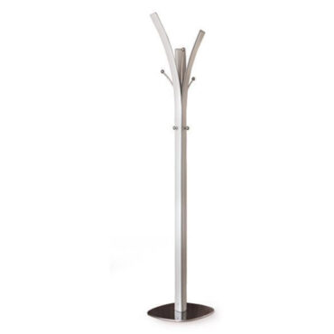 appendiabiti design cromato cuoio rigenerato kari compar