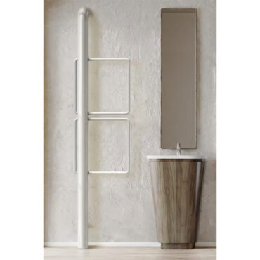 scaldasalviette idraulico bagno bianco tubolare chem s brem