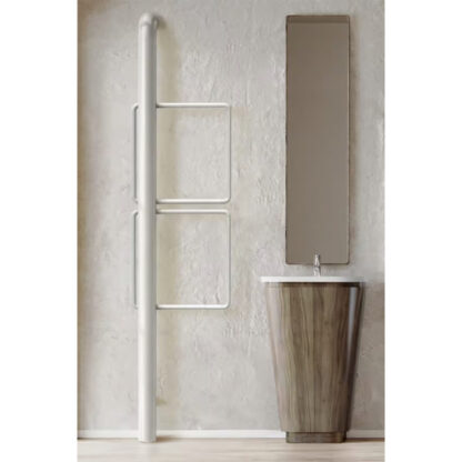 scaldasalviette idraulico bagno bianco tubolare chem s brem