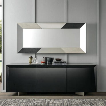 specchio in mdf e ceramica glory 180 compar