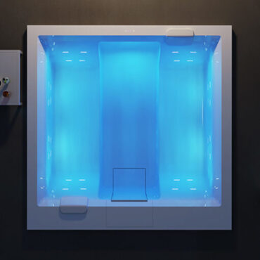 freestanding hydro-massage chromotherapy mini pool time 220 relax design
