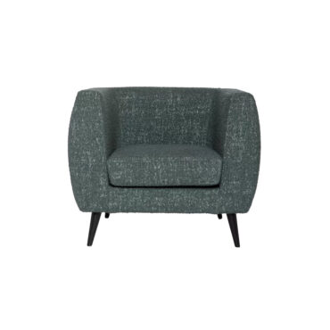 poltrona 1 posto imbottita lounge 4 gambe legno sea shell luxy