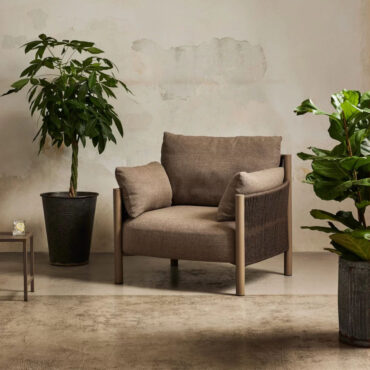 poltrona living imbottita struttura in acciaio con braccioli frame out luxy