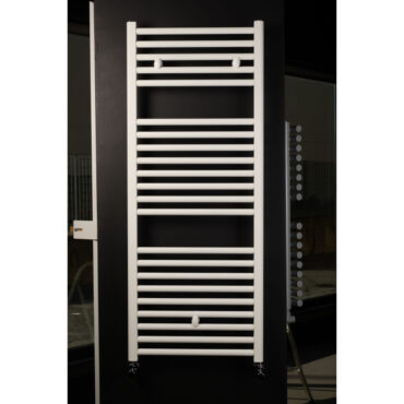 scaldasalviette idraulico tubolare bianco design rigatino graziano