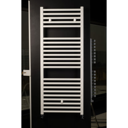 scaldasalviette idraulico tubolare bianco design rigatino graziano