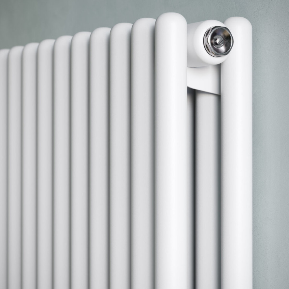 termoarredo idraulico acciaio tubolare dettaglio zigolo doppio caleido