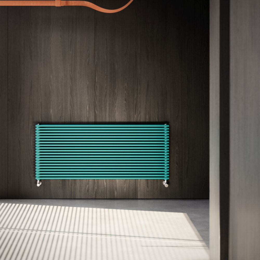nibbio acier coloré radiateur hydraulique tubulaire caleido