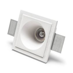 faretto incasso per controsoffitto in gesso 4174 basic collection 9010